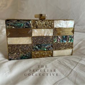 Luxury hand made clutch